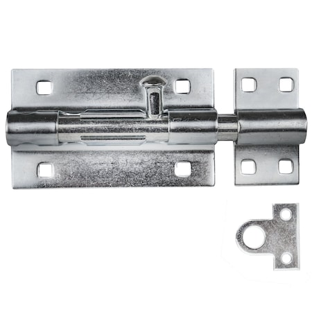 Trans Atlantic Co. 5 in. Heavy Duty Galvannealed Security Surface Barrel Bolt GH-832BB5-GV